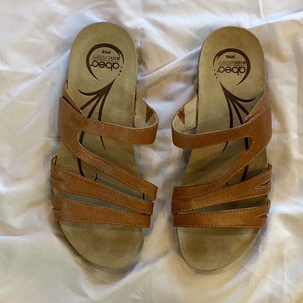 Abeo bio system leather sandals